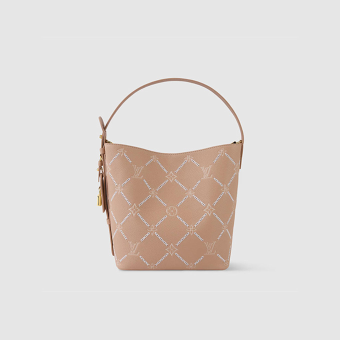 lv louis vuitton all in mm monogram empreinte couture bucket bag #m28524